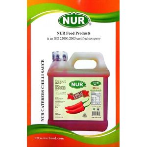NUR CATERERS CHILLI SAUCE, One  gallon
